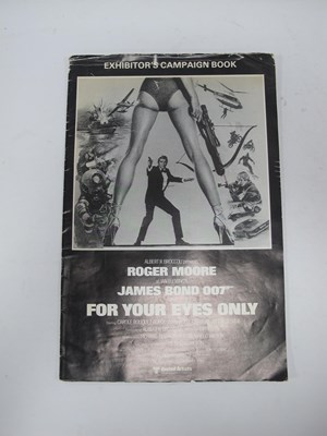 Lot 1303 - Original Film Campaign Book 'For Your Eyes Only'.