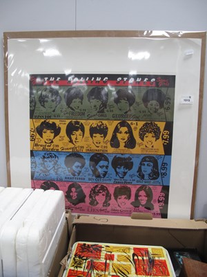 Lot 1015 - The Rolling Stones 'Some Girls' 1994 Print,...