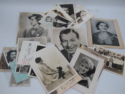 Lot 1345 - Autographs, Baliol Holliday, Ina Ray Hutton,...