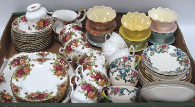 Lot 1184 - Royal Albert 'Old Country Roses' Tea Ware, of...