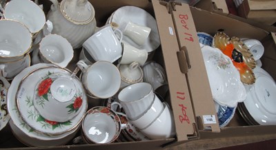 Lot 1105 - Ceramics, including quantity of porcelain tea...
