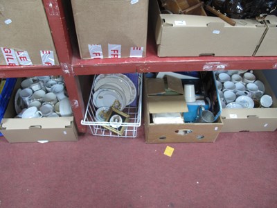 Lot 1051 - Commemorative Pottery including Plated, mugs,...