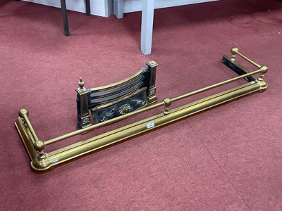 Lot 1406 - Late 20th-century solid cast brass and iron...