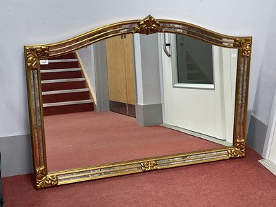 Lot 1447 - A large Victorian-style Belgian gilt...