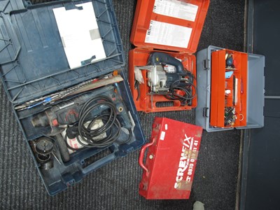 Lot 1127 - Bosch Hammer Drill, MacAlister Plane, Bosh...