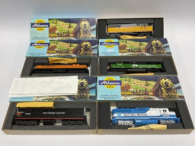 Lot 545 - Five HO Gauge Outline American Diesel...