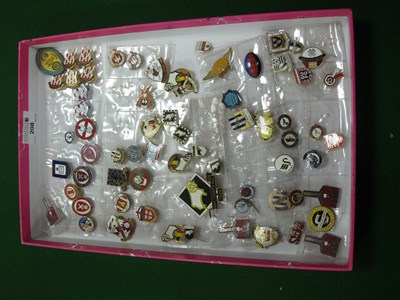 Lot 208 - Football Lapel badges, including Supporters...