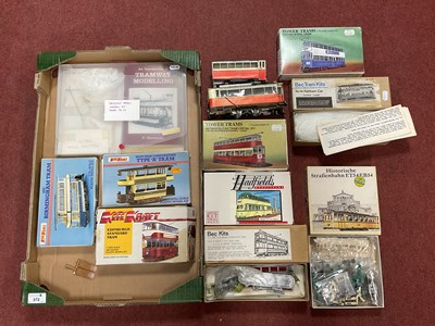 Lot 372 - A Quantity of OO Scale Tram Kits by Bec Kits,...