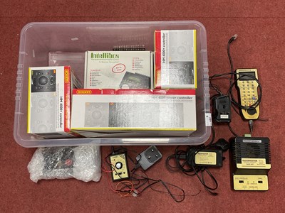 Lot 482 - A quantity of model railway control equipment...