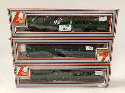 Lot 853 - A Lima OO Gauge Class 117 Three Car Diesel...