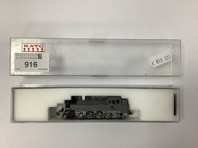 Lot 916 - A boxed Kato N gauge BR86 class 2-8-2 tank...