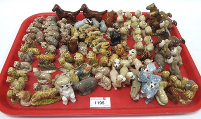 Lot 1195 - Large quantity of vintage Wade miniature...