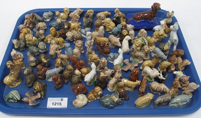 Lot 1215 - Large quantity of vintage Wade miniature...