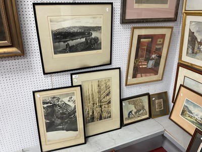 Lot 1430 - W.G. Ibberson Signed Photographs, in frame...