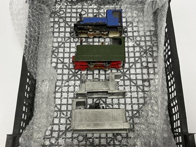 Lot 558 - Two kit/scratch-built 0-16.5 British outline...