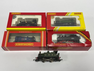 Lot 546 - Five Hornby 00 gauge 0-4-0 tank engines (four...