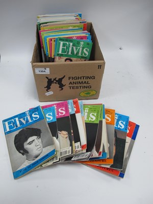 Lot 1354 - Elvis Presley. Elvis magazines, over seventy.