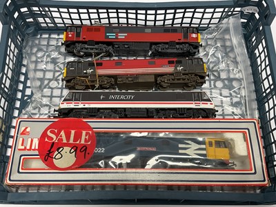 Lot 555 - Four 00 gauge electric locomotives including:...