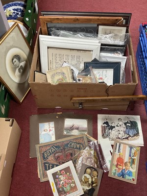 Lot 1018 - Sampler, picture/photograph frames....