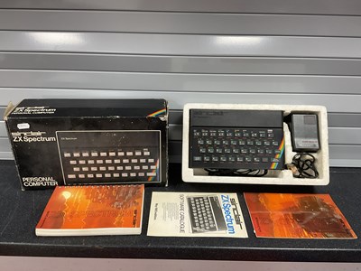 Lot 602 - A Sinclair ZX Spectrum Personal Computer 48K...