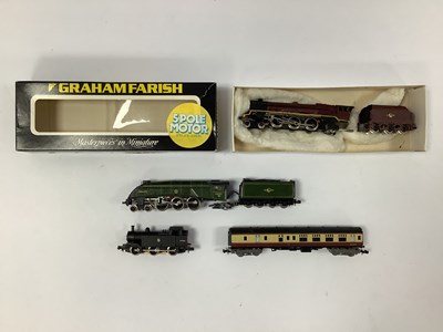 Lot 915 - Three N gauge locomotives: a Graham Farish...