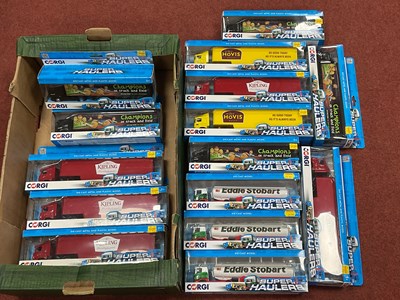 Lot 444 - Fifteen Corgi 1:64 scale Super Haulers diecast...