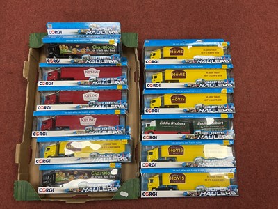 Lot 460 - Twelve Corgi 1:64 scale Super Haulers diecast...