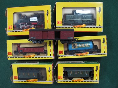 Lot 395 - Two Fleischmann "HO" Gauge Locomotives of The...