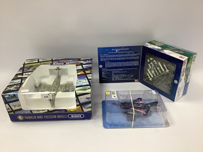 Lot 626 - Three diecast model military aircraft to...