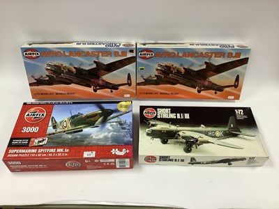 Lot 777 - Four Airfix 1:72nd scale plastic model...