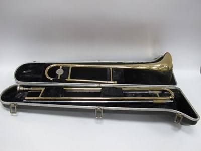 Lot 1309 - An American Bundy trombone, with Corton...