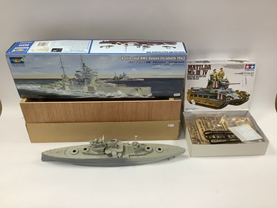 Lot 703 - A Tamiya #35300 1/35 scale Matilda Mk.III /IV...