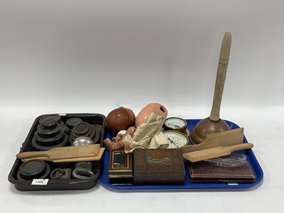 Lot 1405 - Lynes and Other Brass Cased Pressure Gauge,...