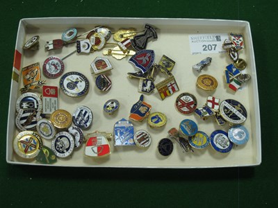 Lot 207 - Football Lapel Badges, including Supporters...