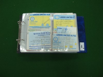 Lot 162 - Leeds United Tickets Home & Away Mainly 1990s,...