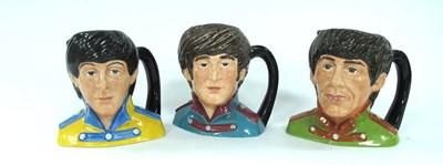Lot 1183 - Three Royal Doulton 1984 Character Jugs from...