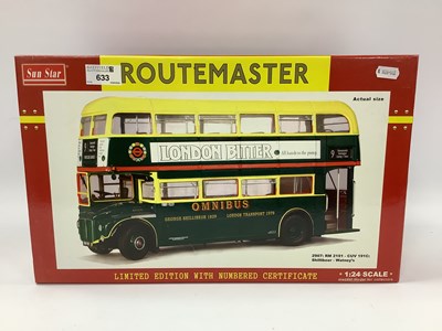 Lot 633 - A Sun Star 1:24 Scale Diecast Model #2907 RM...