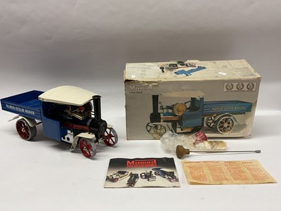 Lot 308 - A Mamod SW.1 Live Steam Wagon. Some faults to...