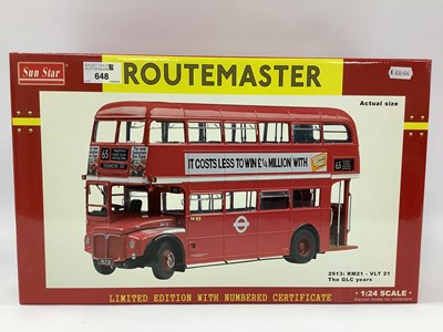 Lot 648 - A Sun Star 1:24 Scale Diecast Model #2913 RM21...