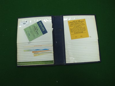 Lot 161 - Football Tickets - 1965-6 Chelsea v. Tottenham...