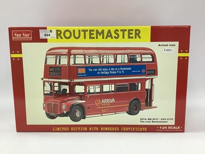 Lot 644 - A Sun Star 1:24 Scale Diecast Model #2914...
