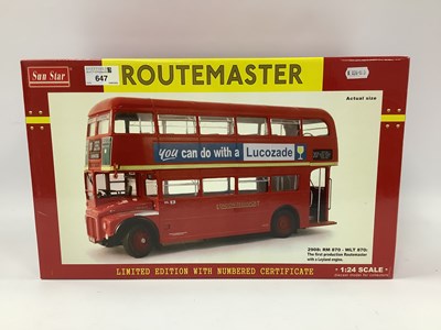 Lot 647 - A Sun Star 1:24 Scale Diecast Model #2908...