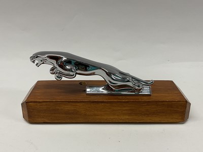 Lot 305 - Automobilia; A vintage Jaguar Car Bonnet...