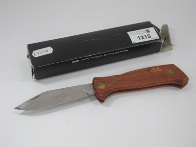 Lot 1215 - A boxed Swedish EKA Swede 60 pocket folding...