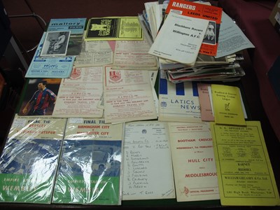 Lot 92 - Big Match Programmes, including F.A Cup Finals...