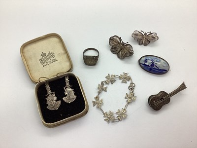Lot 154 - A Pair of Decorative Egyptian Style Drop...