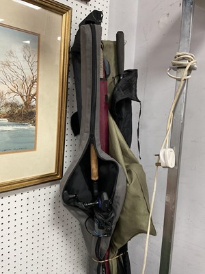 Lot 1111A - Fishing equipment, including Drennan 10ft...