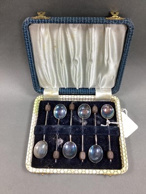 Lot 19 - A Set of Six Hallmarked Silver Coffee Spoons,...