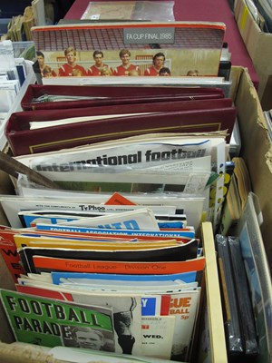 Lot 74 - Typhoo Large Format Football Cards (x 6),...