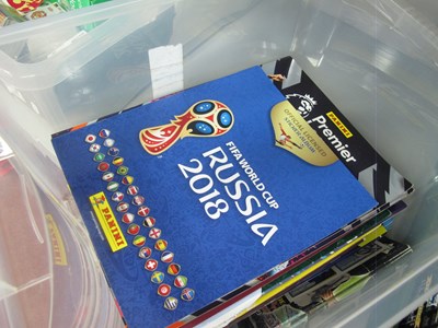 Lot 254 - Thirty Empty Mainly Mint Football Sticker...
